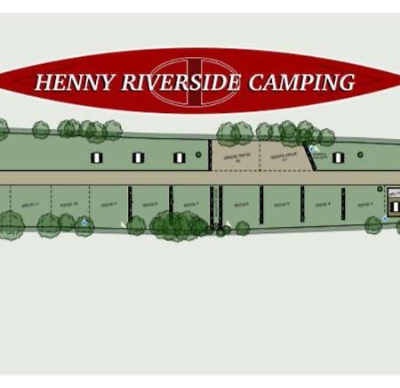 Henny Riverside Glamping Sudbury  Exterior foto