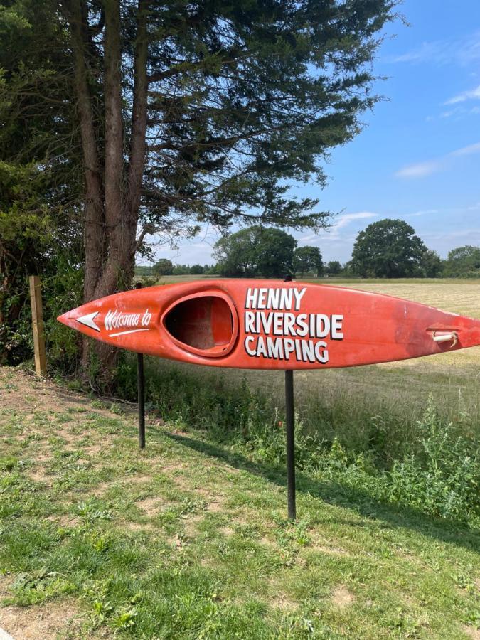 Henny Riverside Glamping Sudbury  Exterior foto